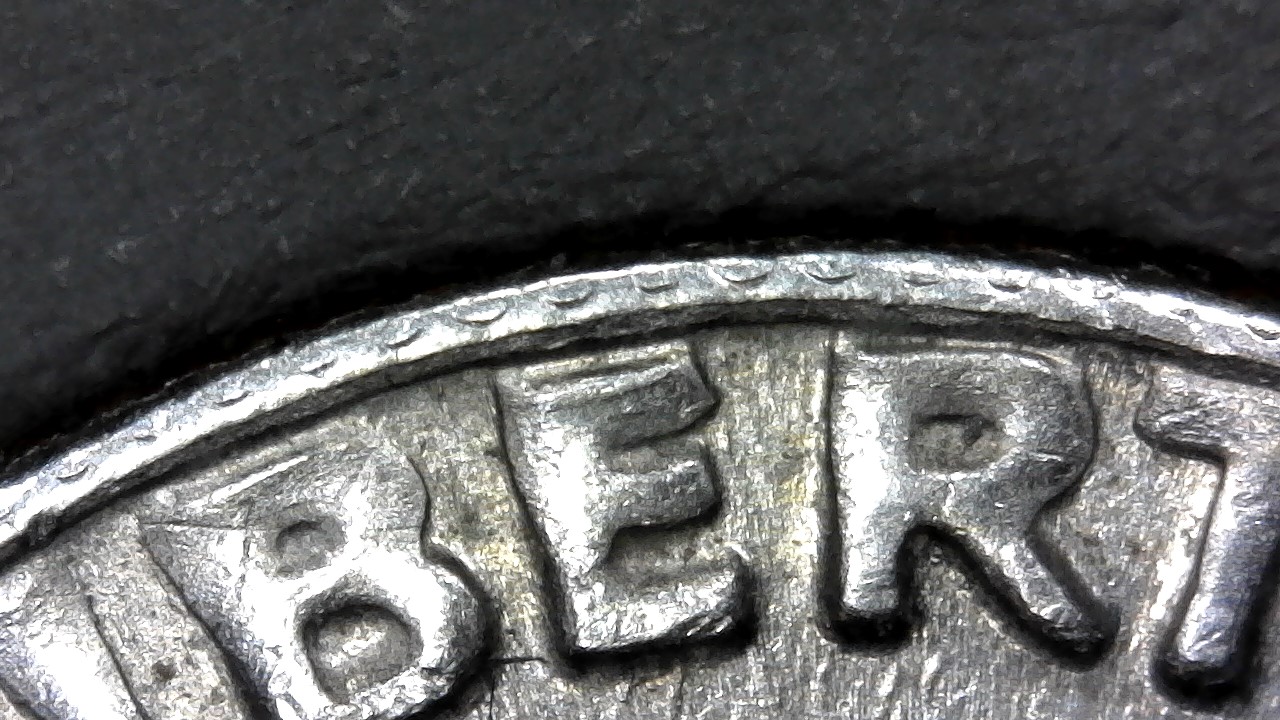 1980-P-Dime-With-Odd-Damage-On-The-#8-Double-Die?